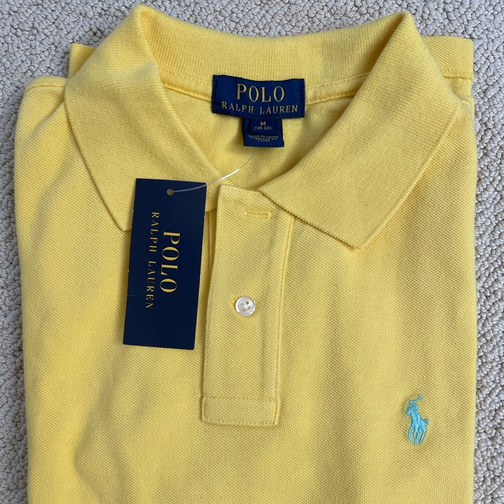 Youth medium(10-12) Ralph Lauren polo NWT